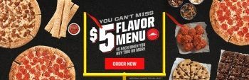 $5 flavor menu Pizza Hut