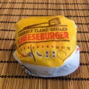 Burger King Double Cheeseburger Wrapper