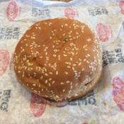 Checkers Checkerburger bun