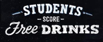 Chipotle Free Drink with Entree [Students]