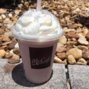 McCafe Strawberry Shake 1