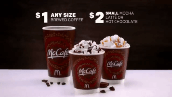 McDonald’s $1 Coffee and $2 Mocha Latte Deal