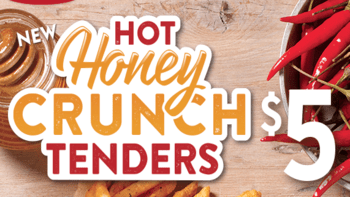 Popeyes $5 Hot Honey Crunch Tenders