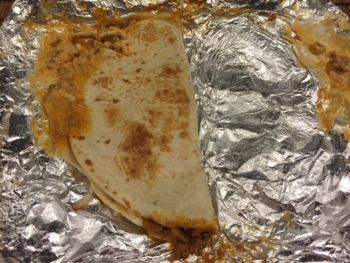 Taco Bell Beefy Mini Quesadilla Review & Nutrition