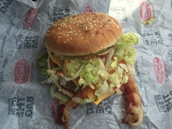 Checkers Bacon Checkerburger Review & Nutrition