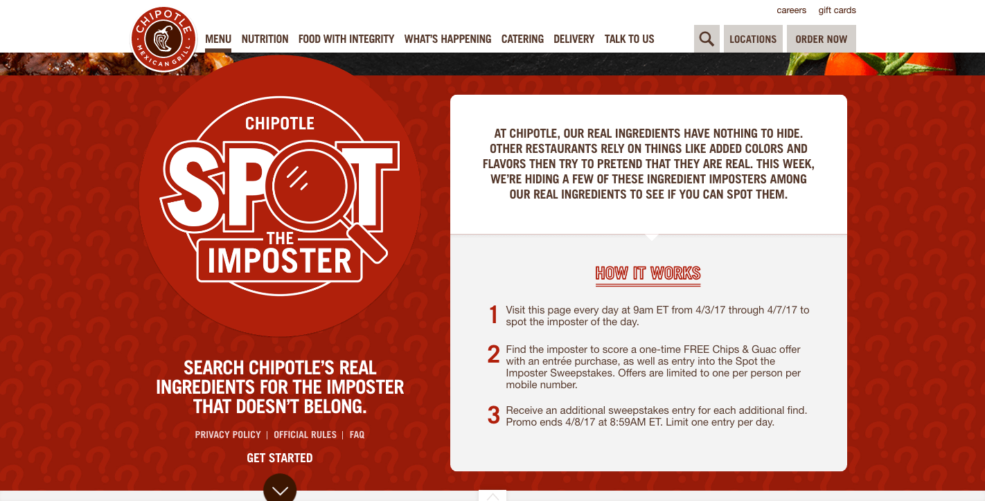 Chipotle Free Guacamole and Chips Coupon ValueGrub